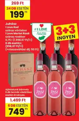 Interspar Juhász I Love Red ajánlat