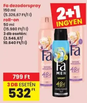 Fa dezodorspray