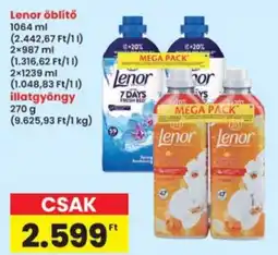 Interspar Lenor öblítő ajánlat