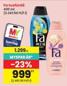 Interspar Fa tusfürdő ajánlat
