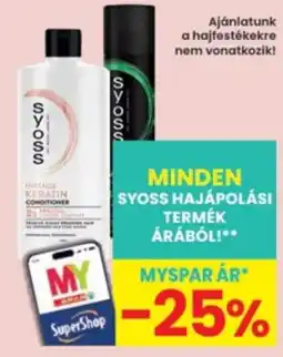 Interspar syoss hajápolási termék ajánlat