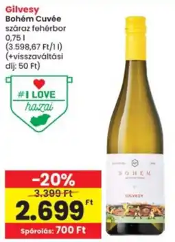 Interspar Gilvesy bohém cuvée ajánlat
