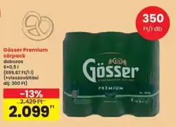Interspar Gösser premium ajánlat