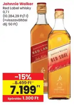 Interspar johnnie walker red label whisky ajánlat