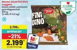 Interspar Master Good Fini Dino nuggets ajánlat