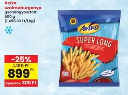 Interspar Aviko szalmaburgonya ajánlat