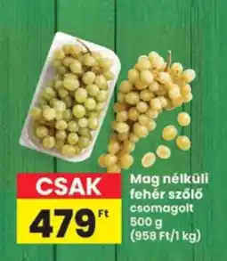 Interspar Mag nélküli fehér szőlő ajánlat
