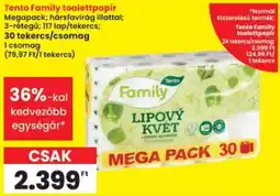 Interspar Tento family toalettpapír ajánlat