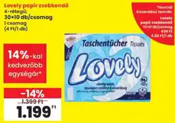 Interspar Lovely papír zsebkendő ajánlat