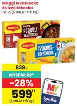 Interspar Maggi leveskocka és ízesítőkocka ajánlat