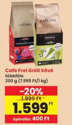 Interspar Cafe Frei örölt kávé ajánlat