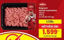 Interspar Regnum darált marhahús tálcsa ajánlat
