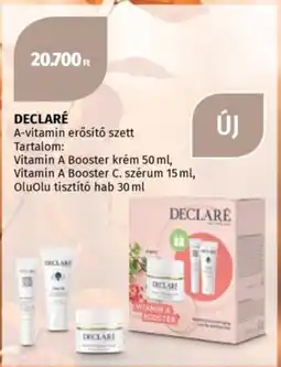 Müller Declare a-vitamin erősítő szett ajánlat