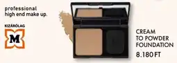 Müller Kizárolag cream to powder foundation ajánlat