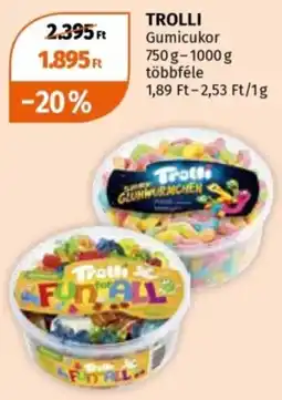 Müller Trolli gumicukor ajánlat