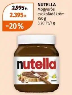 Müller Nutella ajánlat