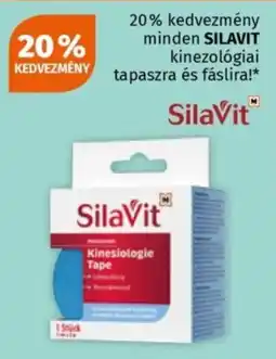 Müller Silavit kinezológiai tapaszra és fáslira! ajánlat