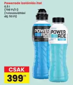Interspar Powerade izotóniás ital ajánlat