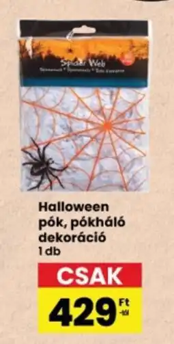 Interspar Spider Web Halloween pók, pókháló dekoráció ajánlat