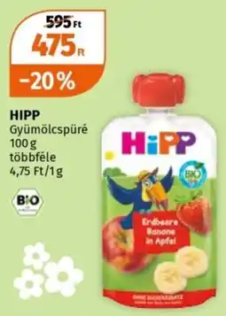 Müller Hipp gyümölcsipüré ajánlat