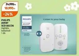 Müller Philips avent digitális babaőrző ajánlat