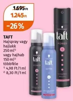 Müller Taft hajspray vagy hajlakk ajánlat