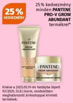 Müller Pantene Pro-v grow abundant ajánlat