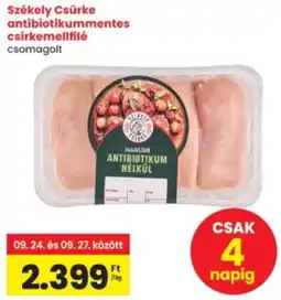 Interspar Székely Csürke csirkemellfilé ajánlat