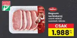 Interspar Regnum sertéskaraj ajánlat