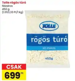 Interspar Tolle rögös túró ajánlat