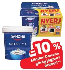 Interspar Danone greek style ajánlat