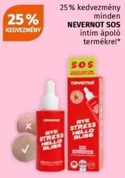 Müller Nevernot sos intim ápoló ajánlat