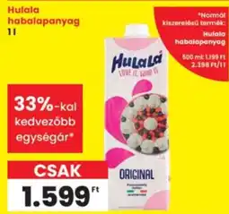 Interspar Hulala habalapanyag ajánlat