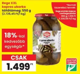 Rege kapros uborka