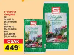 Interspar S budget virágfold ajánlat