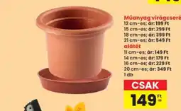 Interspar Műanyag virágcsere ajánlat