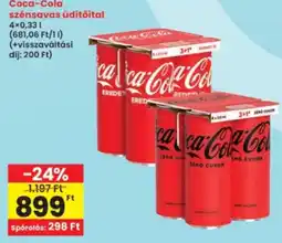 Interspar Coca-Cola szénsavas üdítőital ajánlat