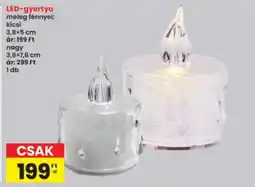 Interspar LED-gyertya ajánlat