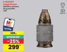 Interspar S-Budget üvegmécse ajánlat