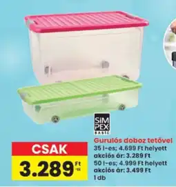 Interspar SimPex Basic gurulós doboz ajánlat