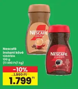 Interspar Nescafé instant kávé ajánlat