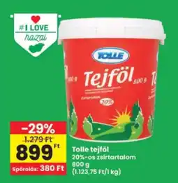 Interspar Tolle tejföl ajánlat