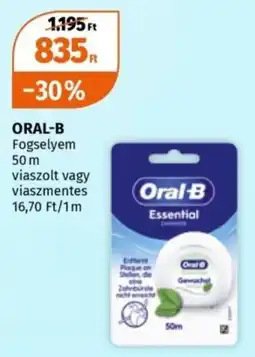 Müller Oral-B fogselyem ajánlat