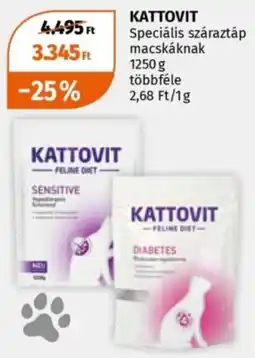 Müller Kattovit speciális száraztáp macskáknek ajánlat