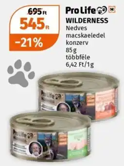 Müller Pro Life wilderness nedves macskaeledel ajánlat