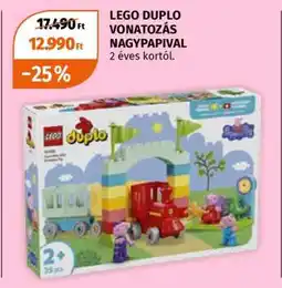 Müller LEGO DUPLO VONATOZÁS NAGYPAPIVAL ajánlat