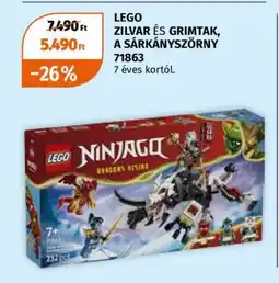 Müller LEGO ZILVAR ÉS GRIMTAK, A SÁRKÁNYSZÖRNY 71863 ajánlat