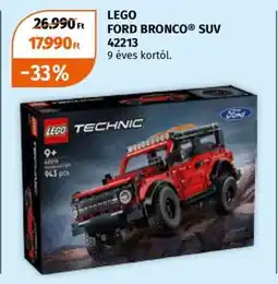 Müller LEGO FORD BRONCO SUV 42213 ajánlat