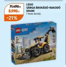 Müller LEGO SÁRGA ÁROKÁSÓ-RAKODÓ 60480 ajánlat