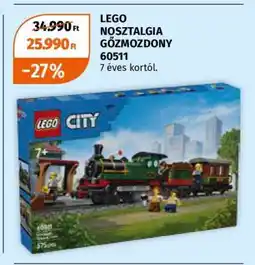 Müller LEGO NOSZTALGIA GŐZMOZDONY 60511 ajánlat